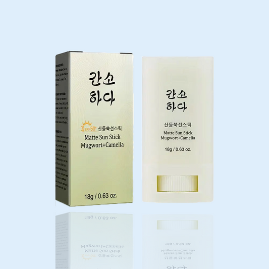 Face Sunscreen in Bar Solar Blocker Matte Sun Stick Moisturizing Non Greasy SPF50+ Protector UV Cream Whitening Korean Product