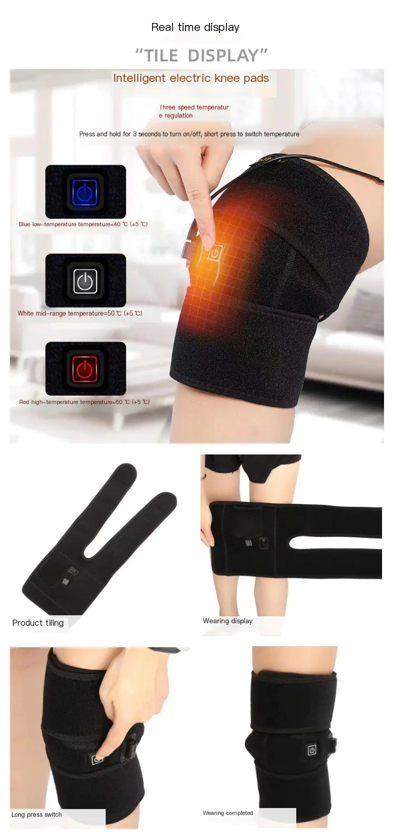 Heated Comfort Knee Sleeves