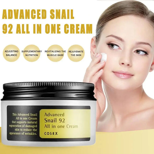 Advanced Snail 92/96 Mucin Power Essence/Cleanser/Cream Moisturizing Smoothing Nourishing High-end Hydrate Facial Skin Care