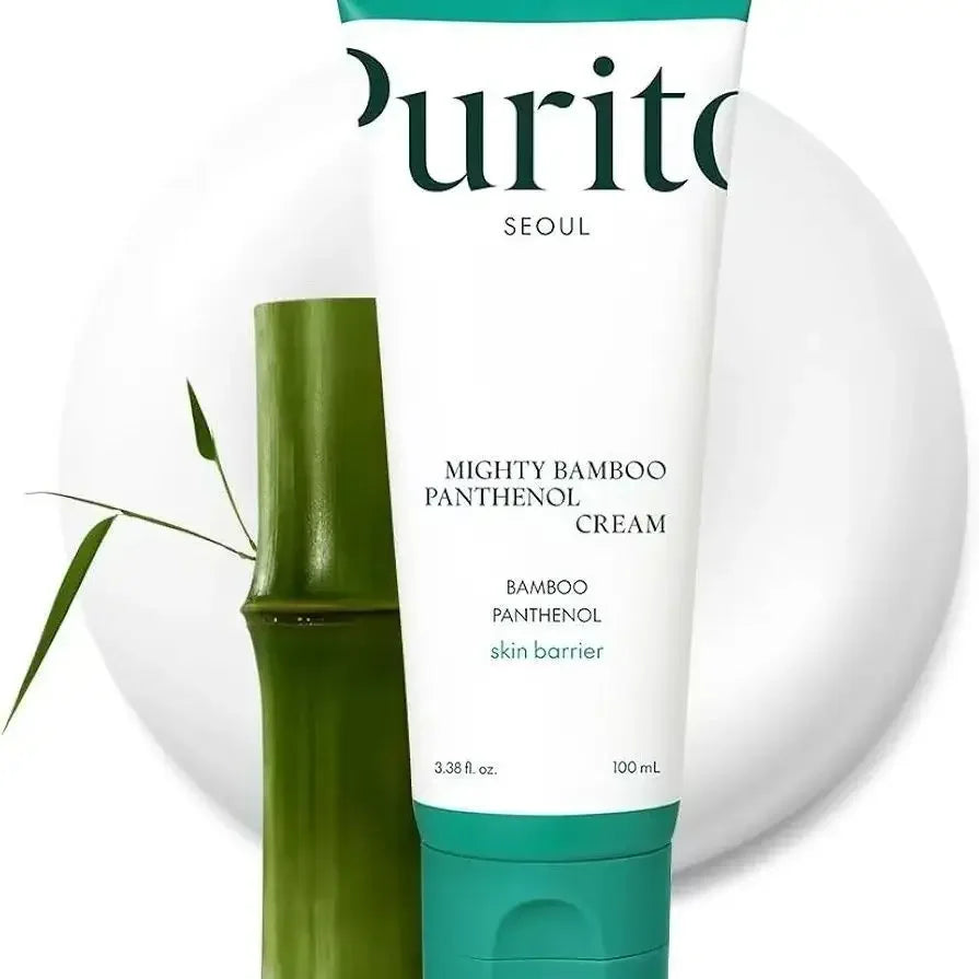 Purito Cream Bamboo Extract Panthenol Intensive Cream Soothing Moisturizing Repair Barrier 100ml