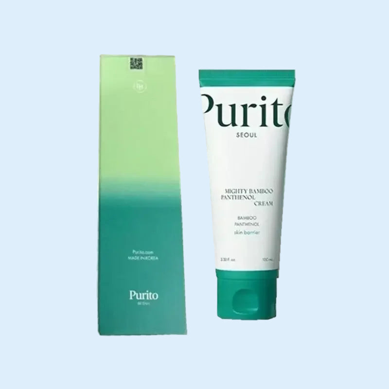 Purito Cream Bamboo Extract Panthenol Intensive Cream Soothing Moisturizing Repair Barrier 100ml