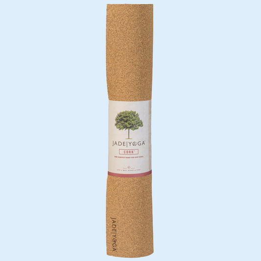 Jade Yoga Cork Yoga Mat | Now available at Allicco