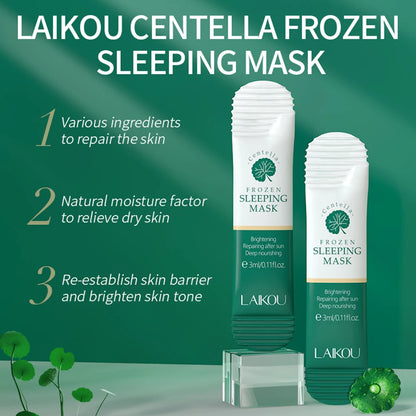 8pcs LAIKOU Moisturizing Facial Mask Hydrating Sleeping Face Sheet Masks Face Mask Beauty Korean Skin Care Products