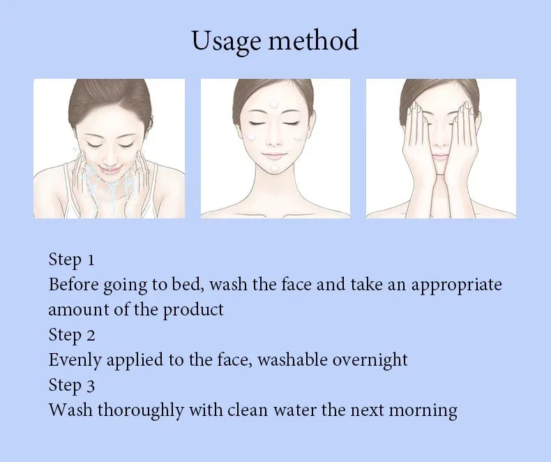 30pcs Anti Wrinkle Sleeping Facial Masks Moisturizing Firming Collagen Masks