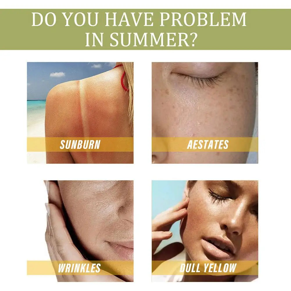 Face Sunscreen in Bar Solar Blocker Matte Sun Stick Moisturizing Non Greasy SPF50+ Protector UV Cream Whitening Korean Product