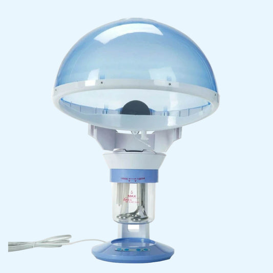 2 In 1 Facial and Hair Steamer Face Skin Portable Table Top Steam Ozone Machine