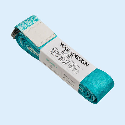 Yoga Design Lab Yoga Strap Mandala Turquoise